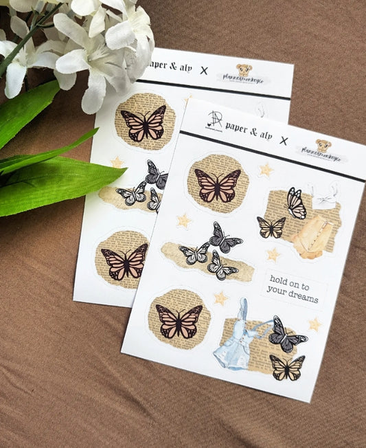 PMC x PA Butterfly Stickers CO002
