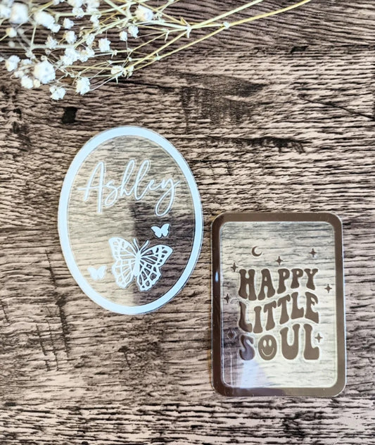 Floral or Happy Soul Journal Cards